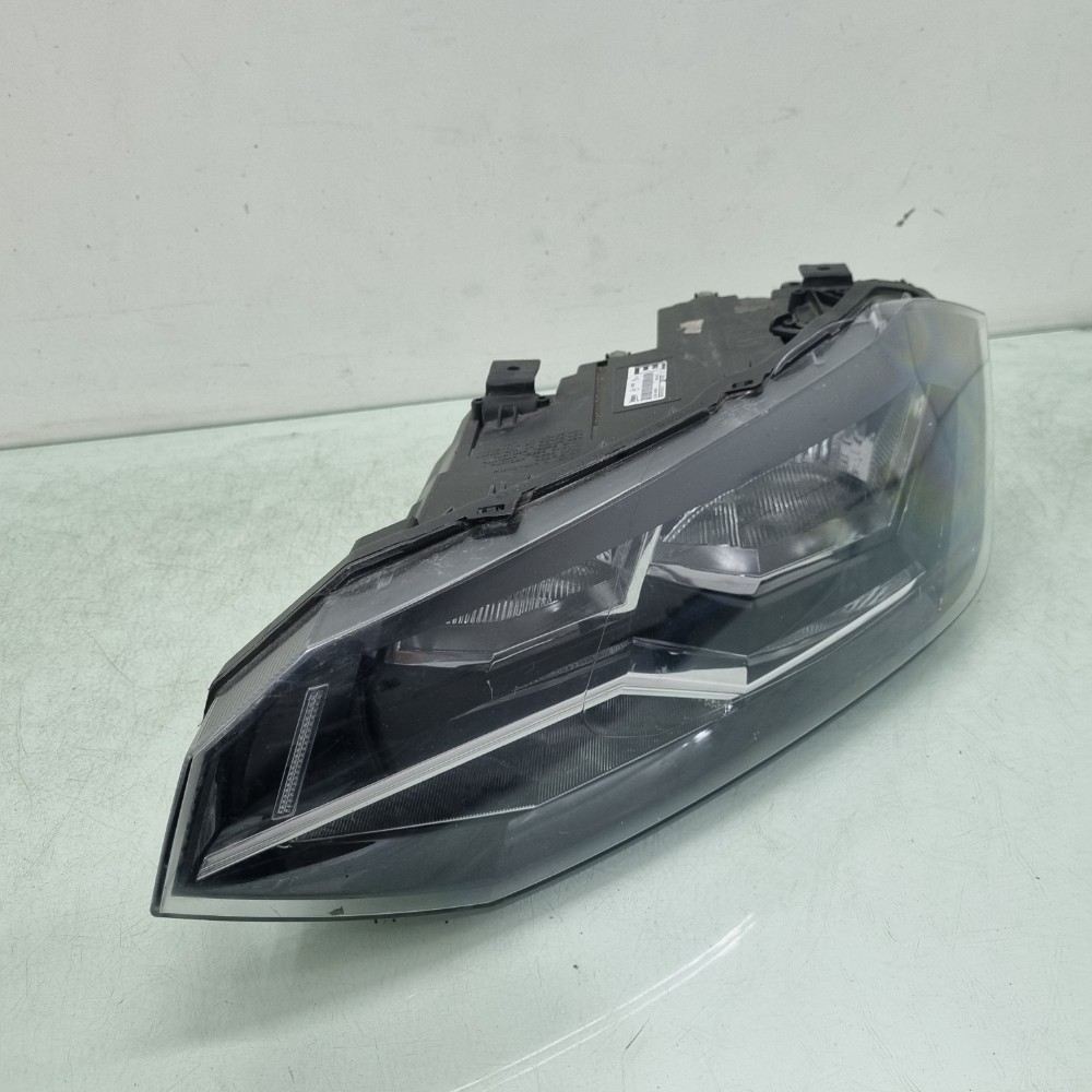 Farol Lado Esquerdo Volkswagen Polo 2017/2021 Usado Original Esquerdo/motorista 3