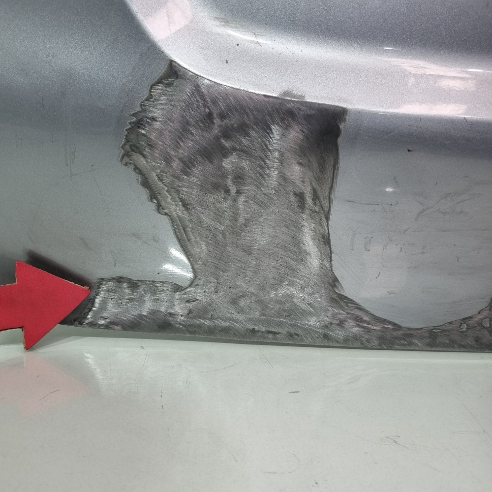 Tampa Traseira Honda Fit Modelos 2015/2016/2017/2018/2019 Prata 9