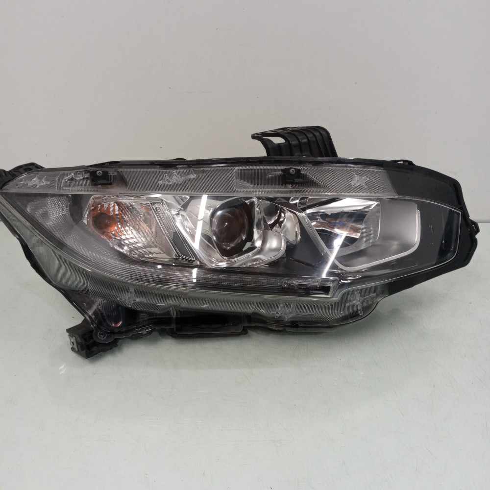 Farol Lado Direito  Honda Civic 2017 À 2021 Recuperado Direito/passageiro 1