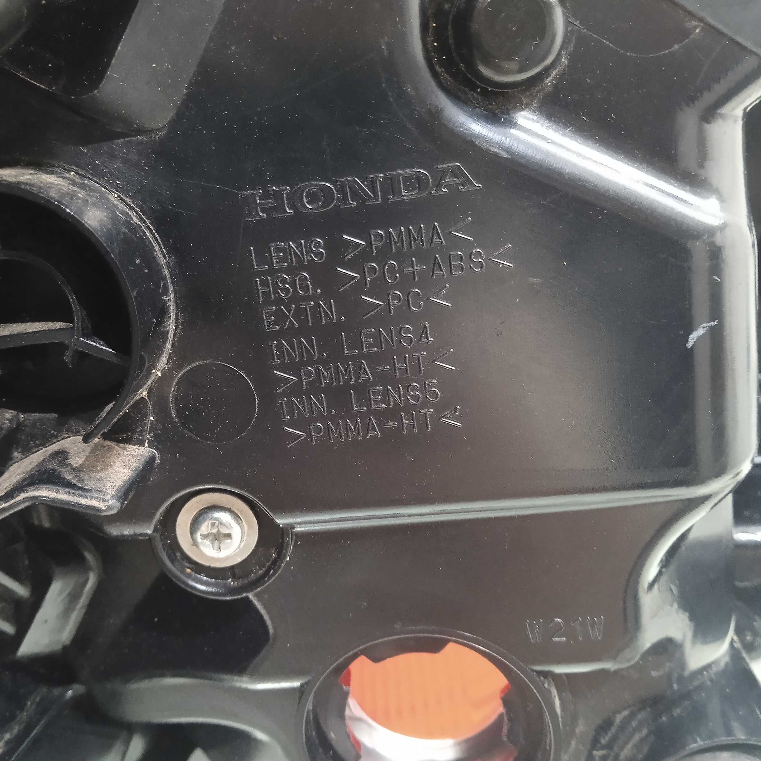 Lanterna Do Lado Direito Honda Civic Modelos 2017/2021 Direito/passageiro 5