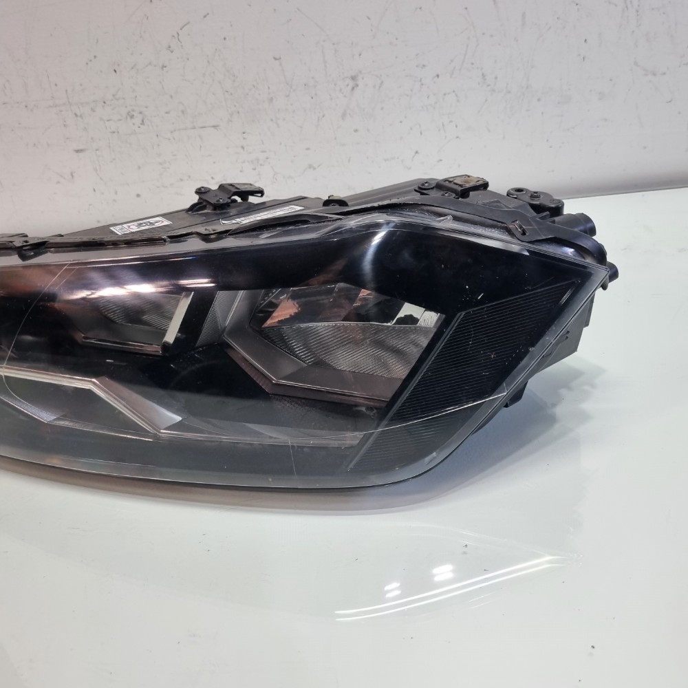 Farol Esquerdo Friso Cromado Volkswagen Polo 2017/2022 Esquerdo/motorista 6