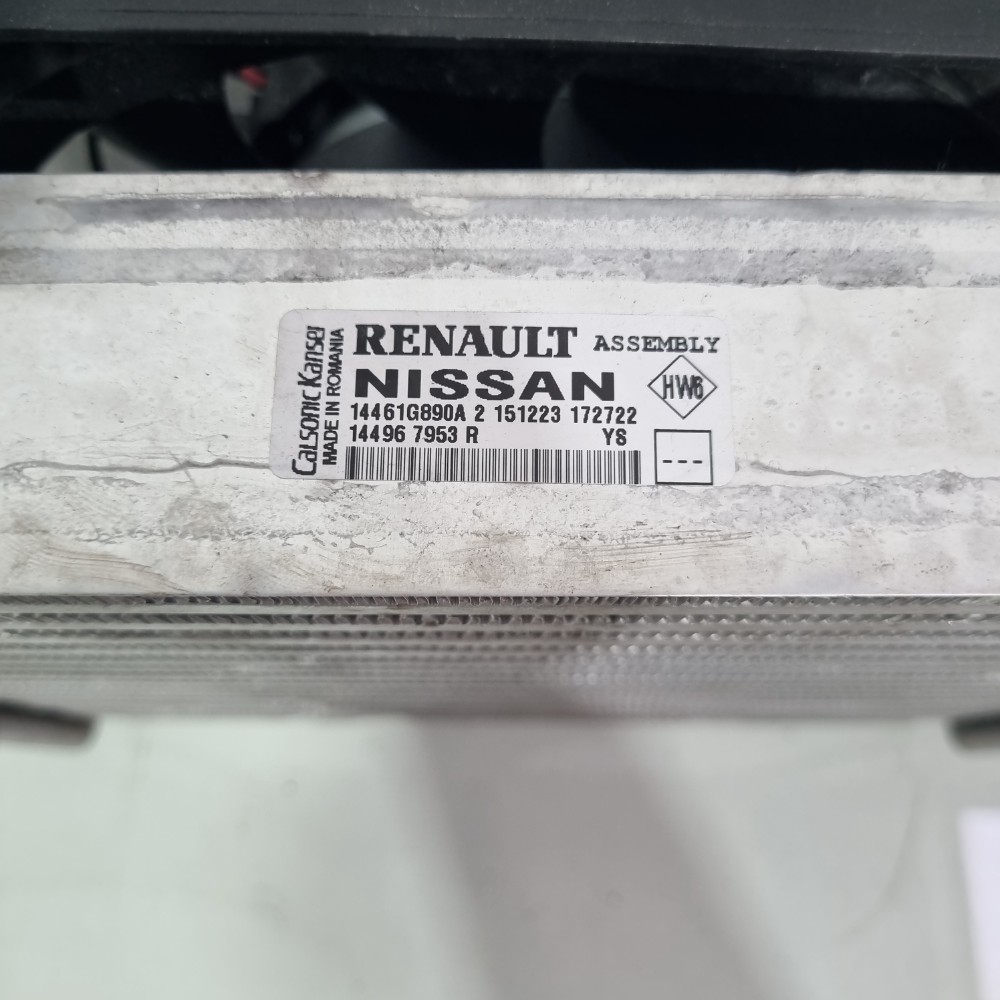 Intercooler Com Ventoinha Renault Captur 2020/2024 Original 5