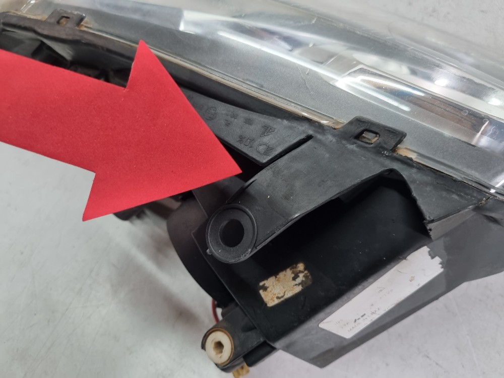 Farol Esquerdo Máscara Cinza Volkswagen Golf 2008/2012 Recup Esquerdo/motorista 13