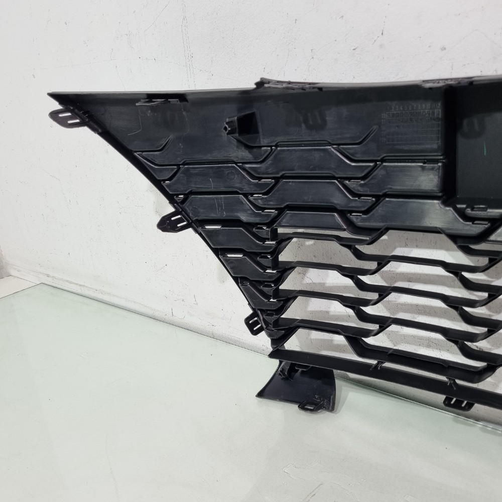 Grade Inferior Do Parachoque Diant Toyota Yaris 2017/2021 Preto 9