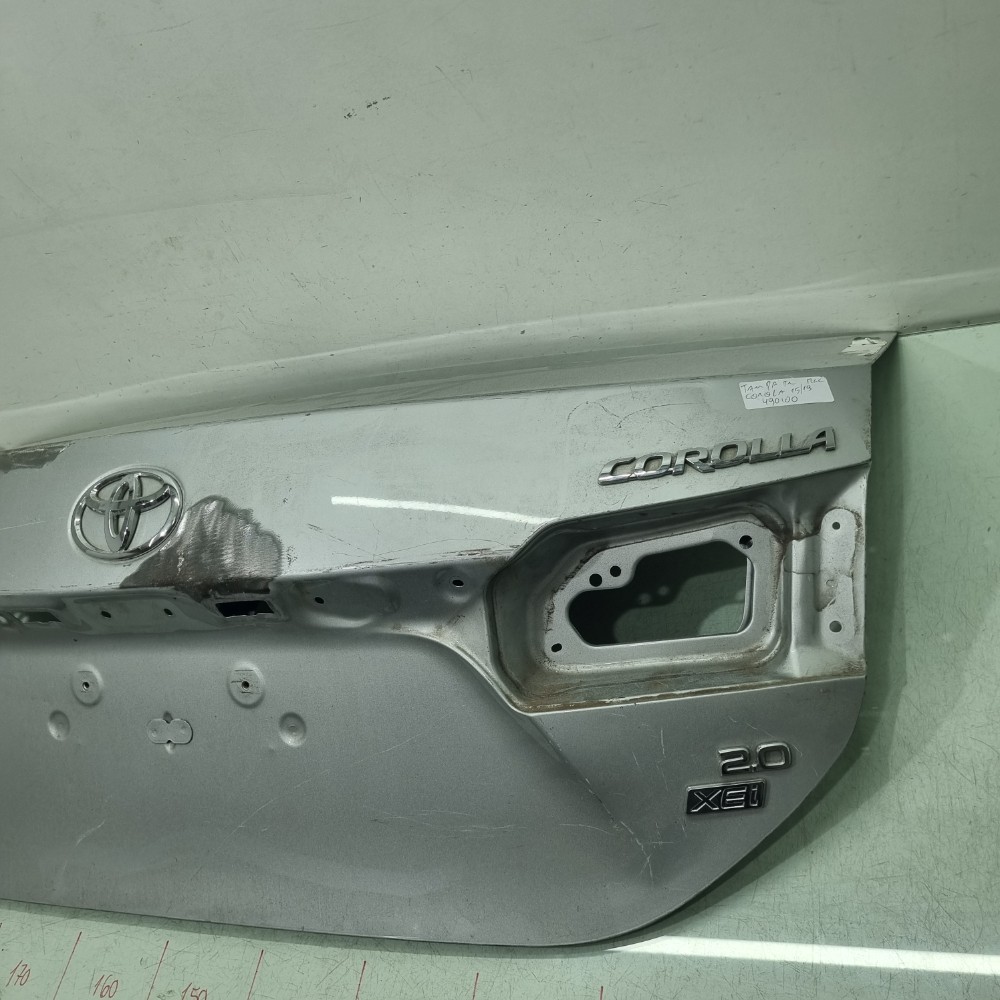 Tampa Traseira Toyota Corolla 2015/2016/2017/2018/2019 Cinza 2