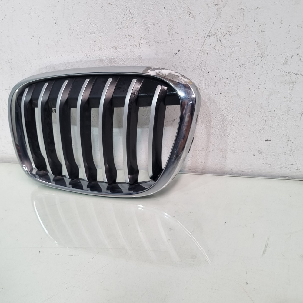 Grade Superior Do Lado Esquerdo Bmw X1 Modelos 2016/2019 Cromado 3
