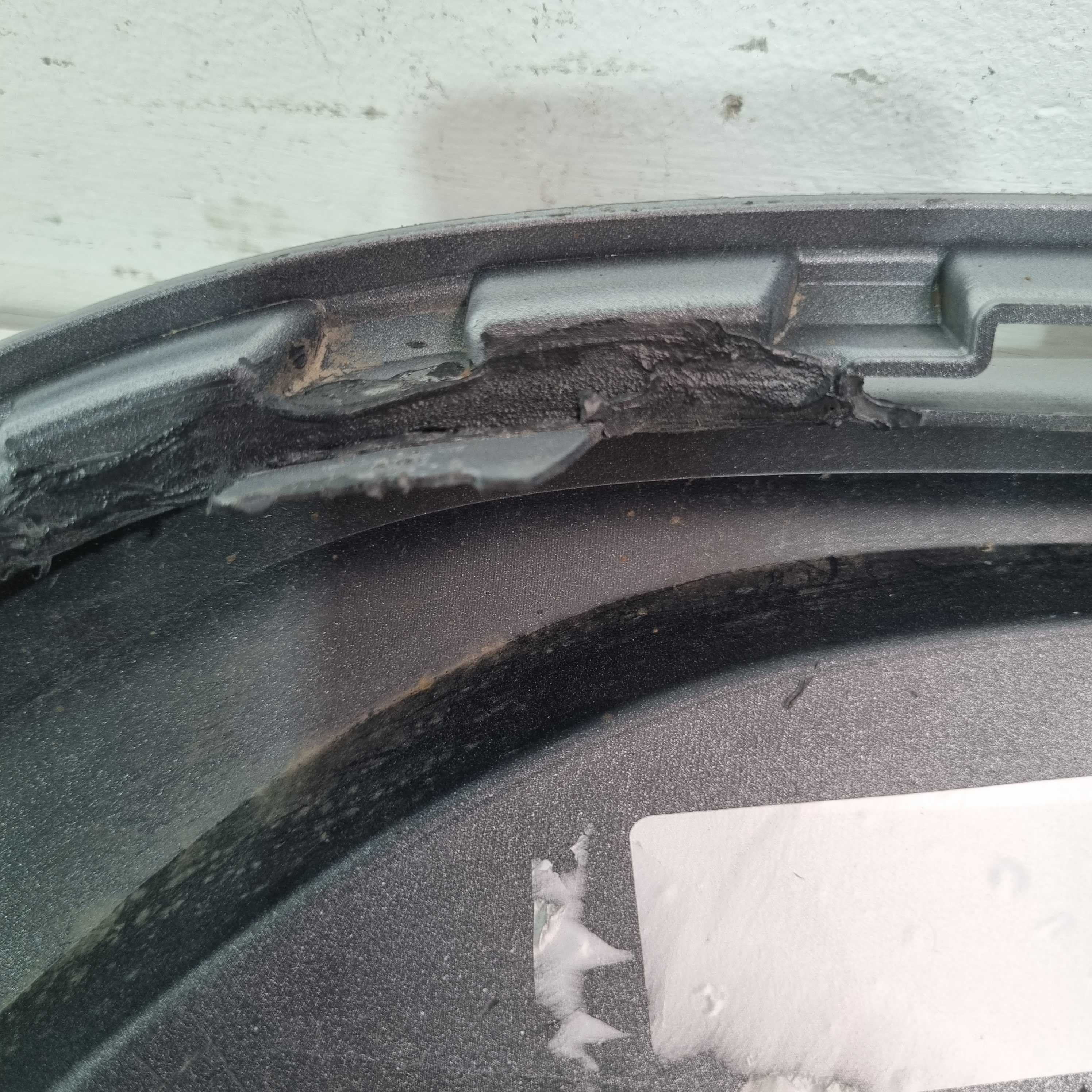 Spoiler Parachoque Traseiro Volkswagen Cross Up! 2016/2020 Prata 5