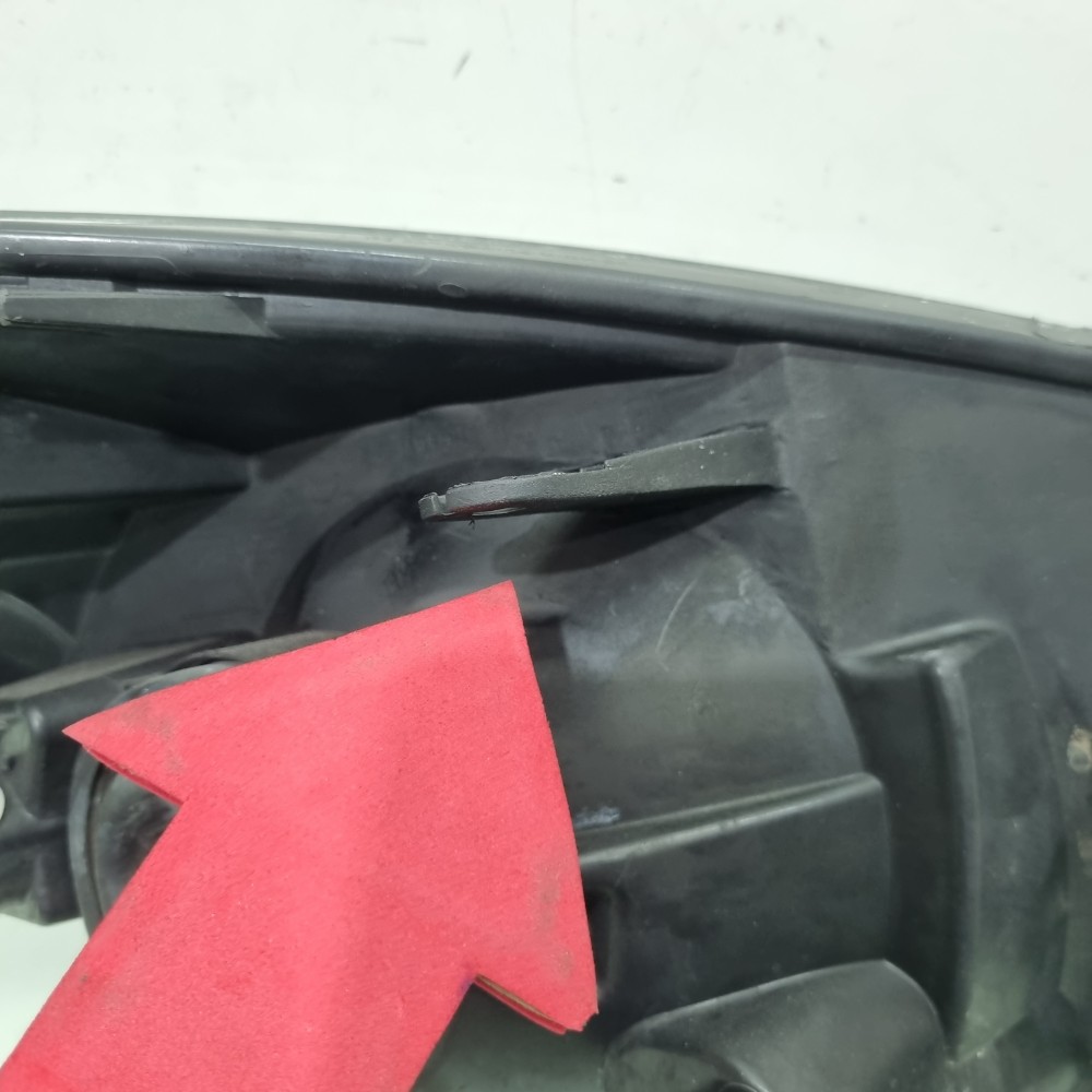 Farol Máscara Cinza Esquerdo Renault Sandero 2012/2014 Esquerdo/motorista 4