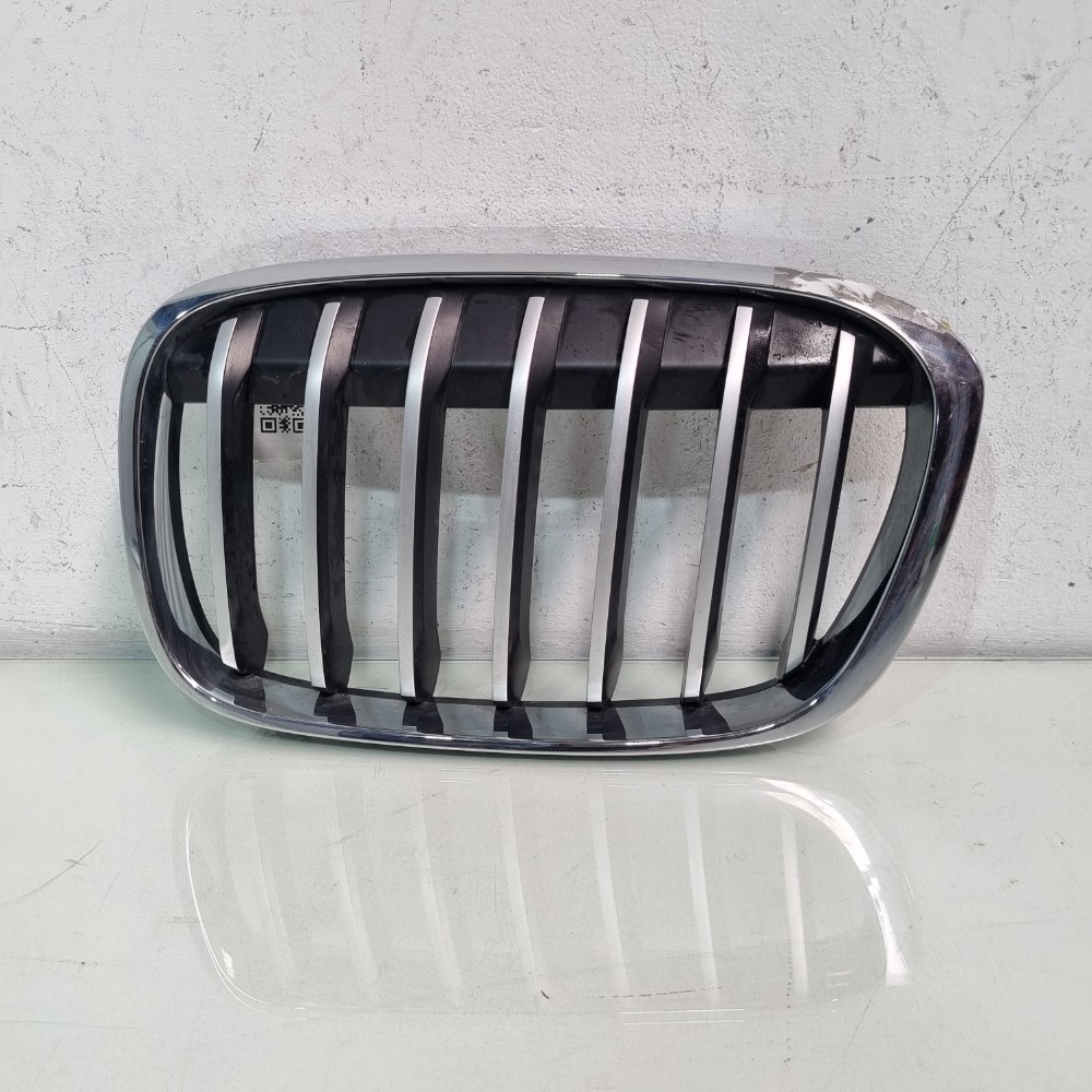 Grade Superior Do Lado Esquerdo Bmw X1 Modelos 2016/2019 Cromado 1