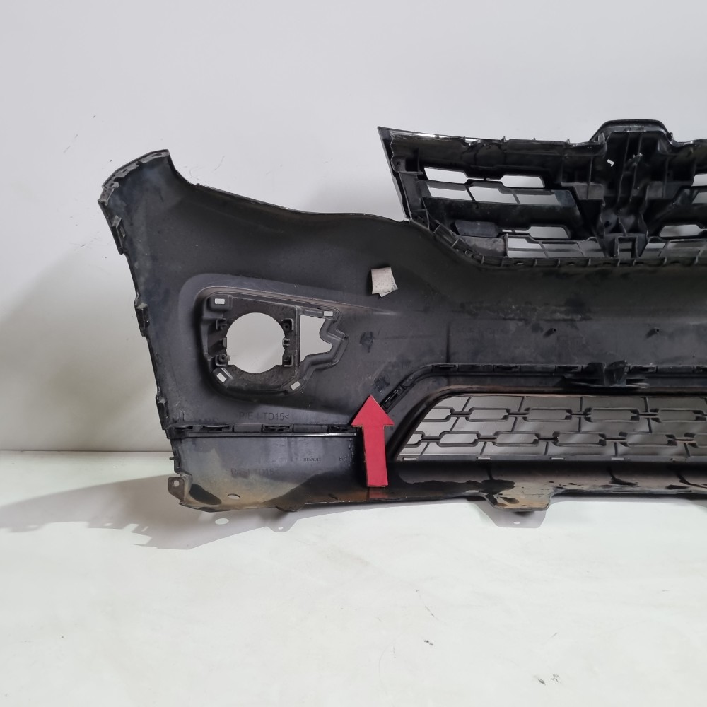 Parachoque Dianteiro Renault Kwid Modelos 2016/2021 Preto 2