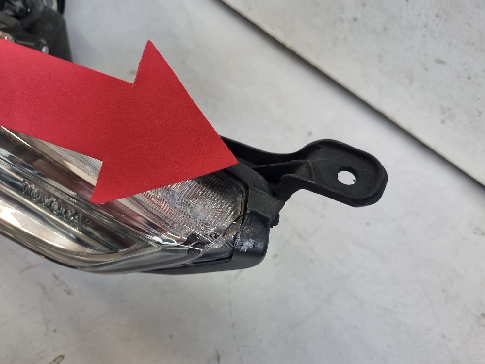 Farol Esquerdo Com Led Toyota Yaris 2020/2023 Recuperado Ori Esquerdo/motorista 6
