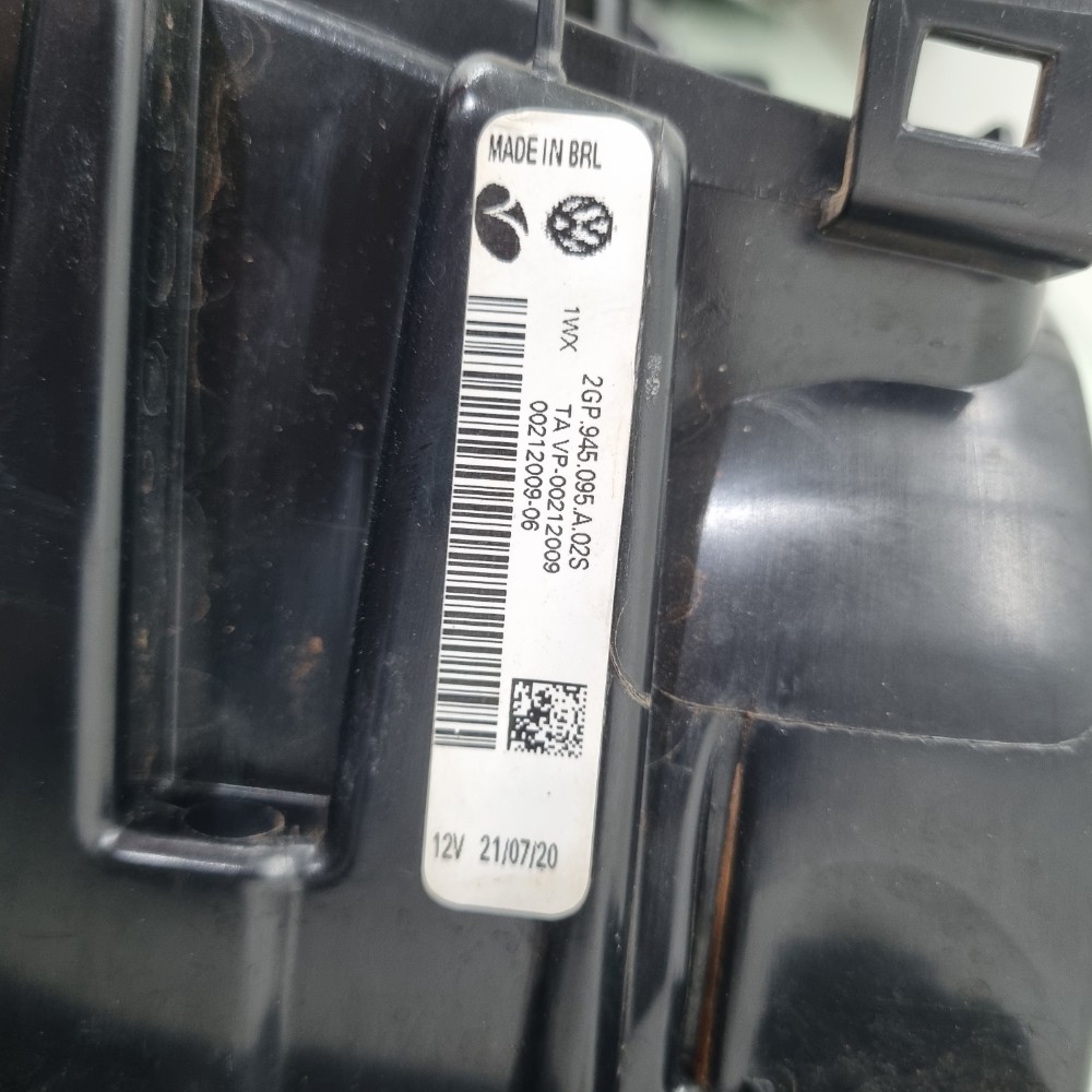 Lanterna Do Lado Esquerdo Volkswagen T-cross 2020/2024 Esquerdo/motorista 9