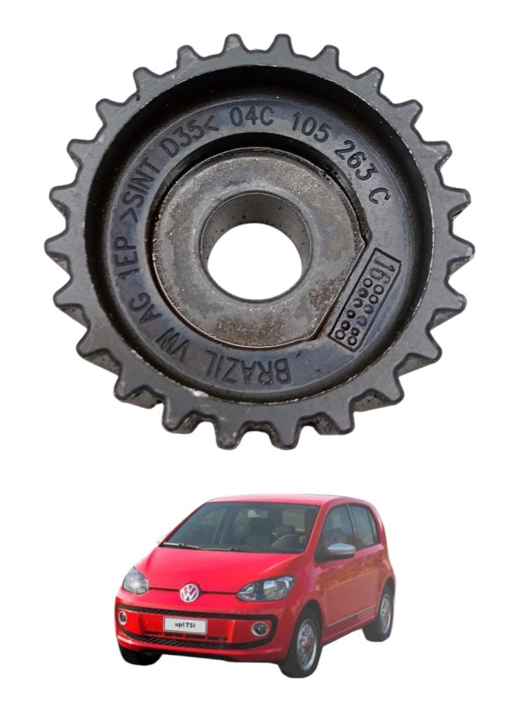Polia Engrenagem Virabrequim 1.0 3c Vw Up T Cross 04c105263c