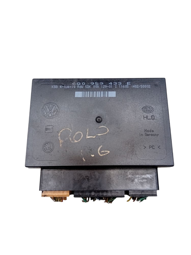 Módulo Conforto Original Volkswagen Polo 1.6 6q0959433e