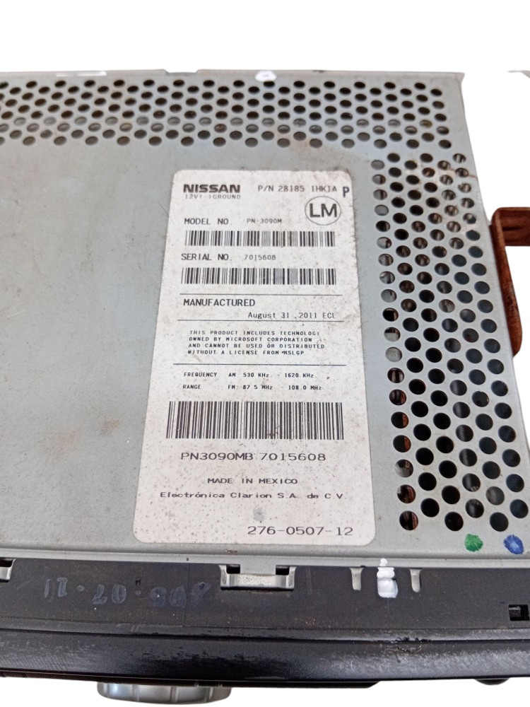Rádio Original Nissan March 2012 A 2017 281851hk1a 10