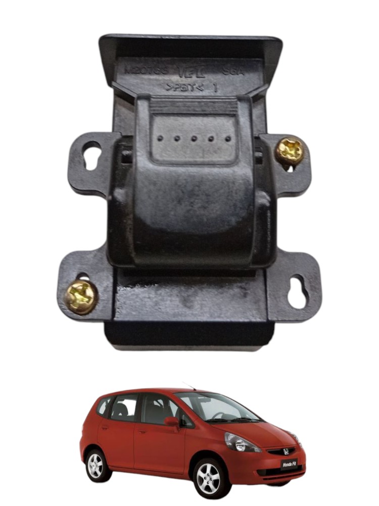 Botão Vidro Elétrico Traseiro Le Ld Honda Fit 2003 A 2008