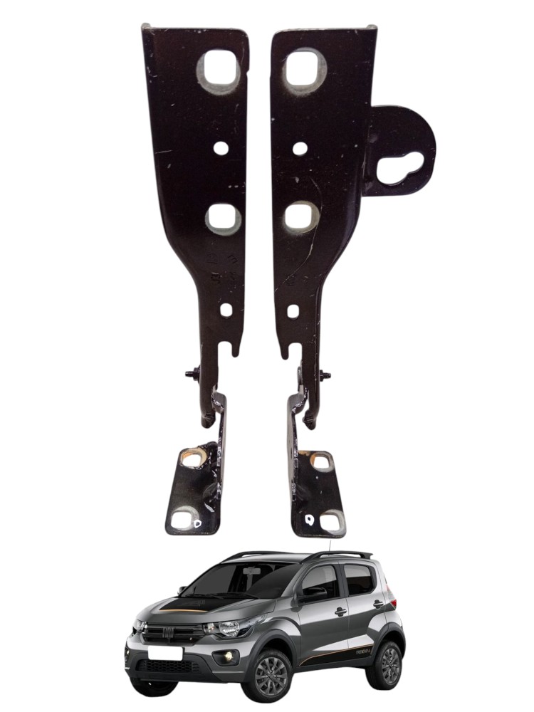 Dobradiça Capo O Par Original Fiat Mobi 2017 A 2021