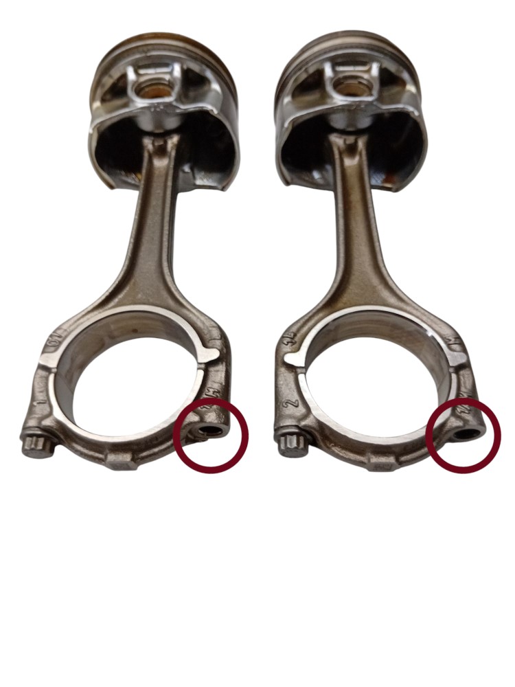 Biela Pistão Stander O Jogo Volkswagen Up 1.0 Turbo 3cc Tsi 2