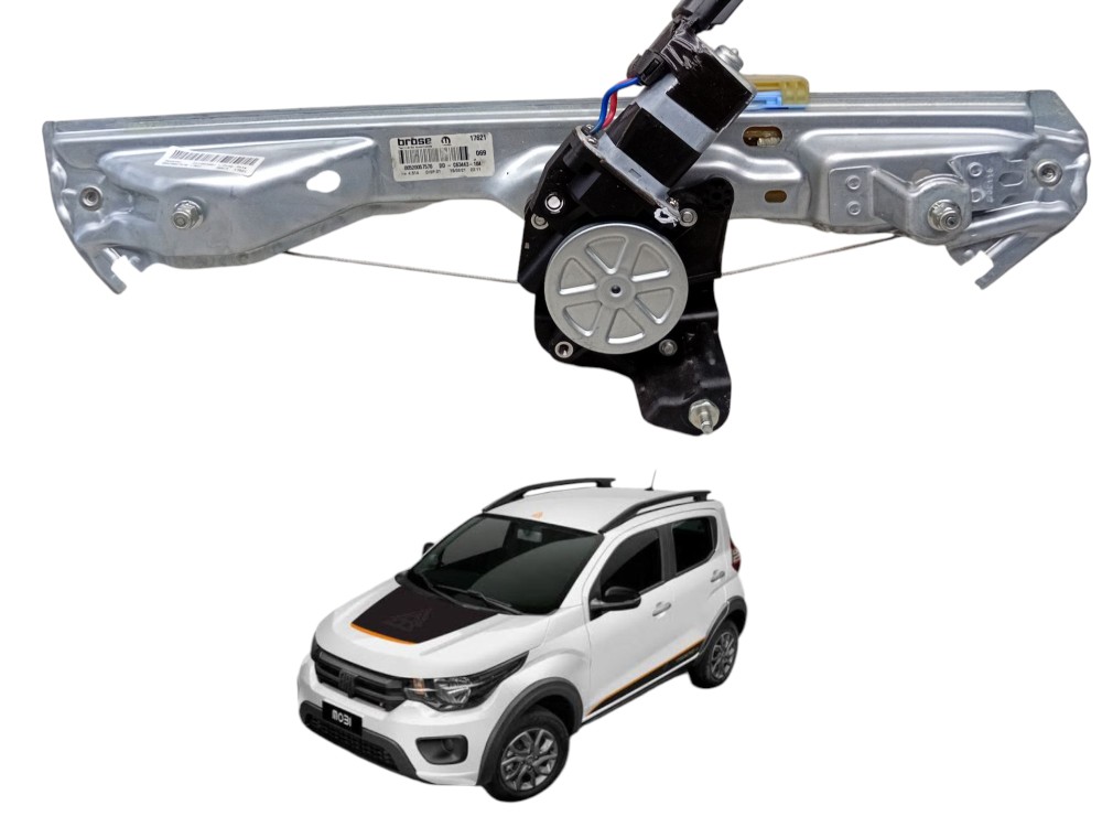 Máquina Vidro Dianteira Direita Fiat Mobi 2022 00520057570