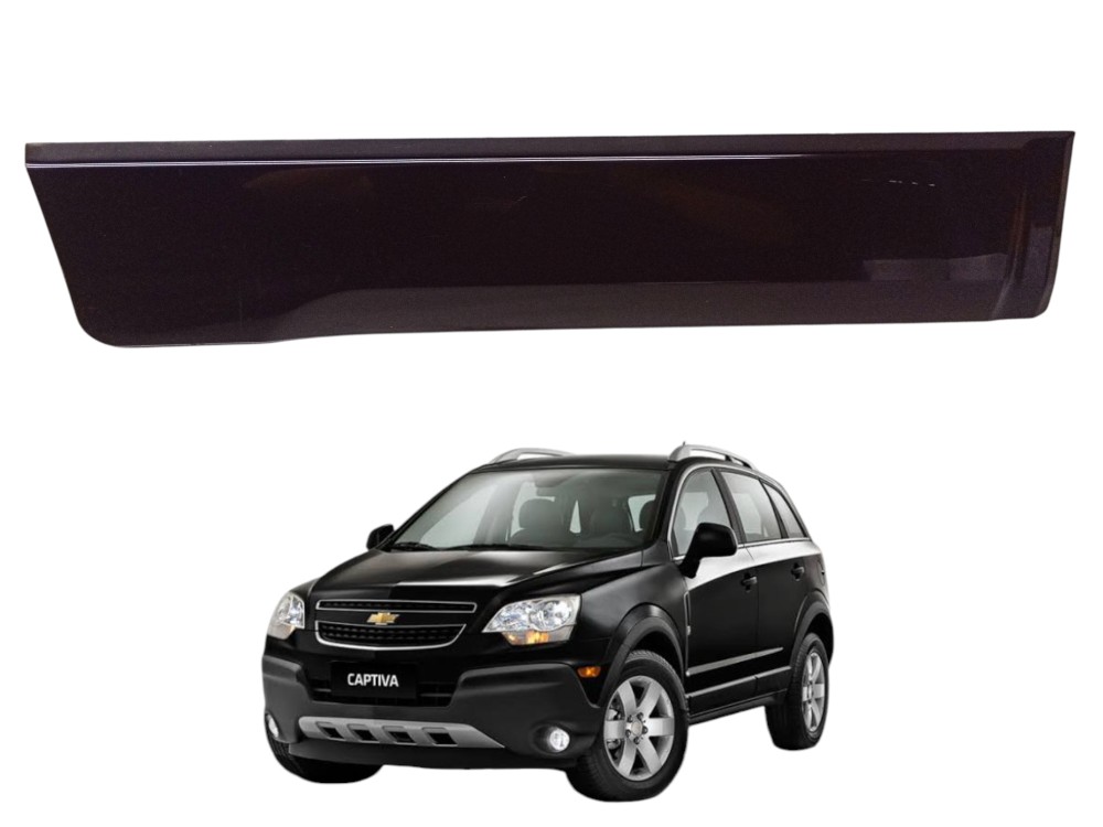 Acabamento Friso Porta Traseira Direita Chevrolet Captiva