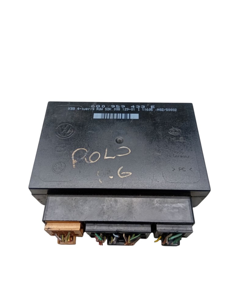 Módulo Conforto Original Volkswagen Polo 1.6 6q0959433e 5