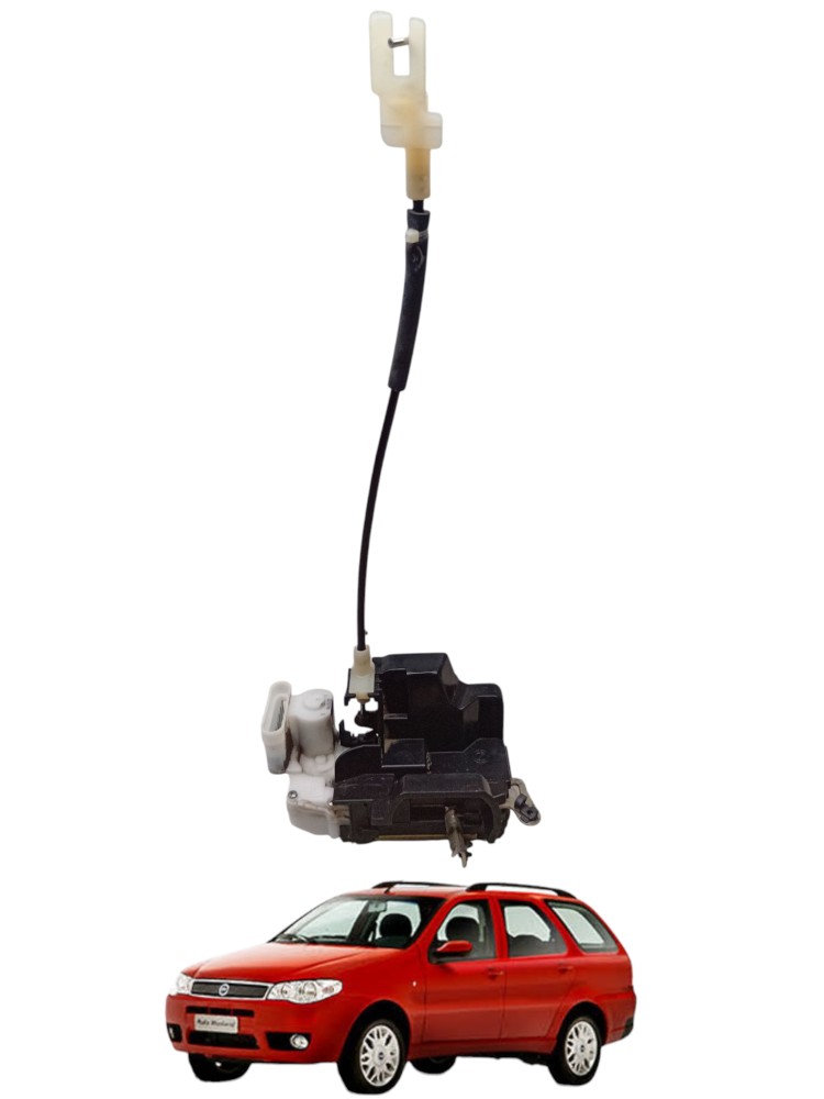 Fechadura dianteira esquerda Fiat Palio Weekend 46441091sx 2