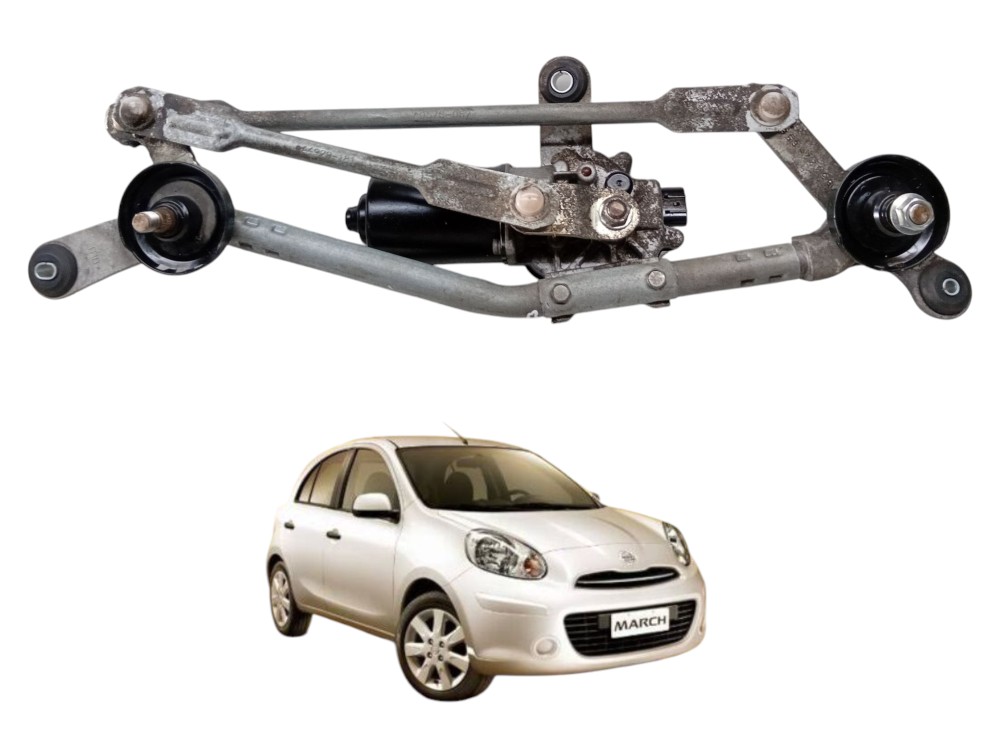 Maquina Motor Limpador Para Brisa Nissan March 2012 A 2017