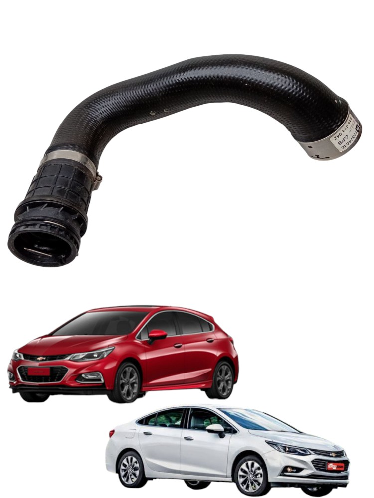 Mangueira Turbina Original Gm Cruze 1.4 Turbo 13374646 Preto