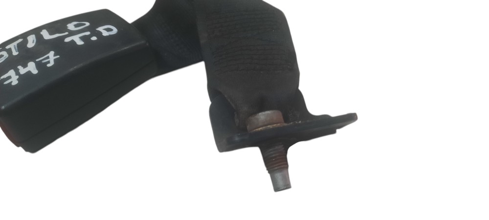Fecho Cinto Segurança Traseiro Direito Fiat Stilo 2001 A 10
