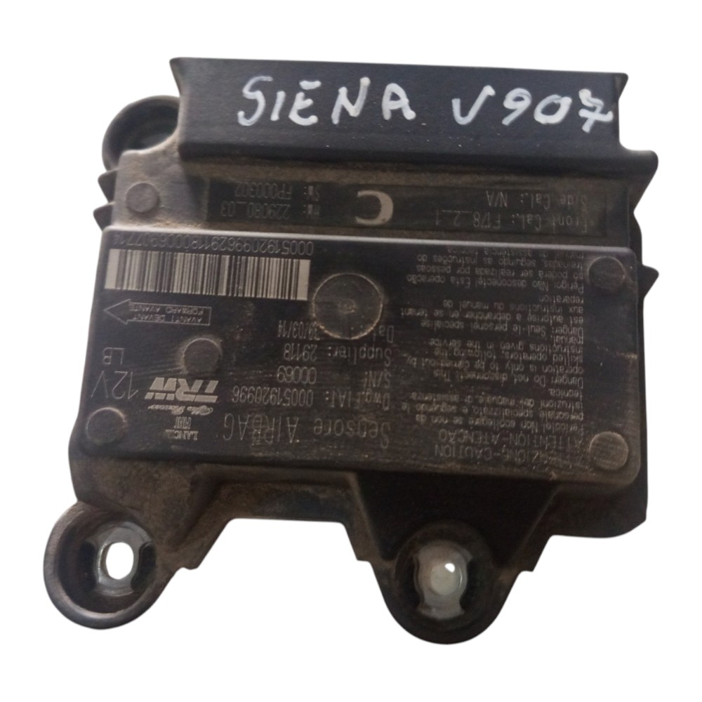 Modulo Central Airbag Fiat Siena FIRE FLEX 2012 2013 a 2019