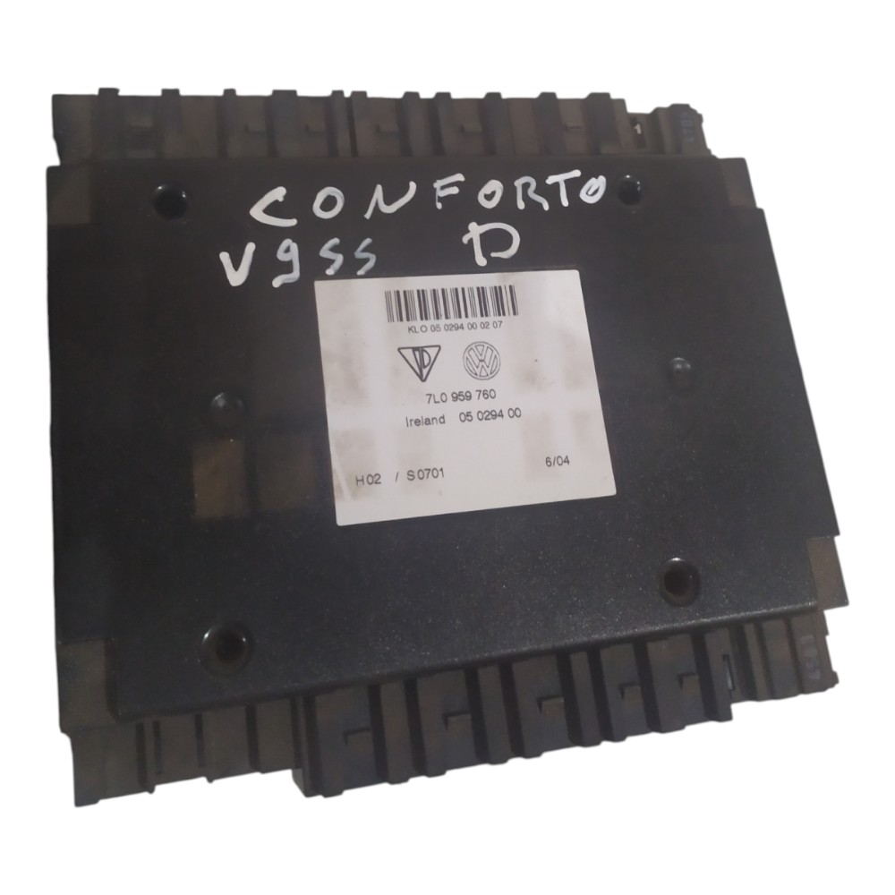 Módulo Banco Porsche Cayenne 2003 Aa 2008 7l0 959 760