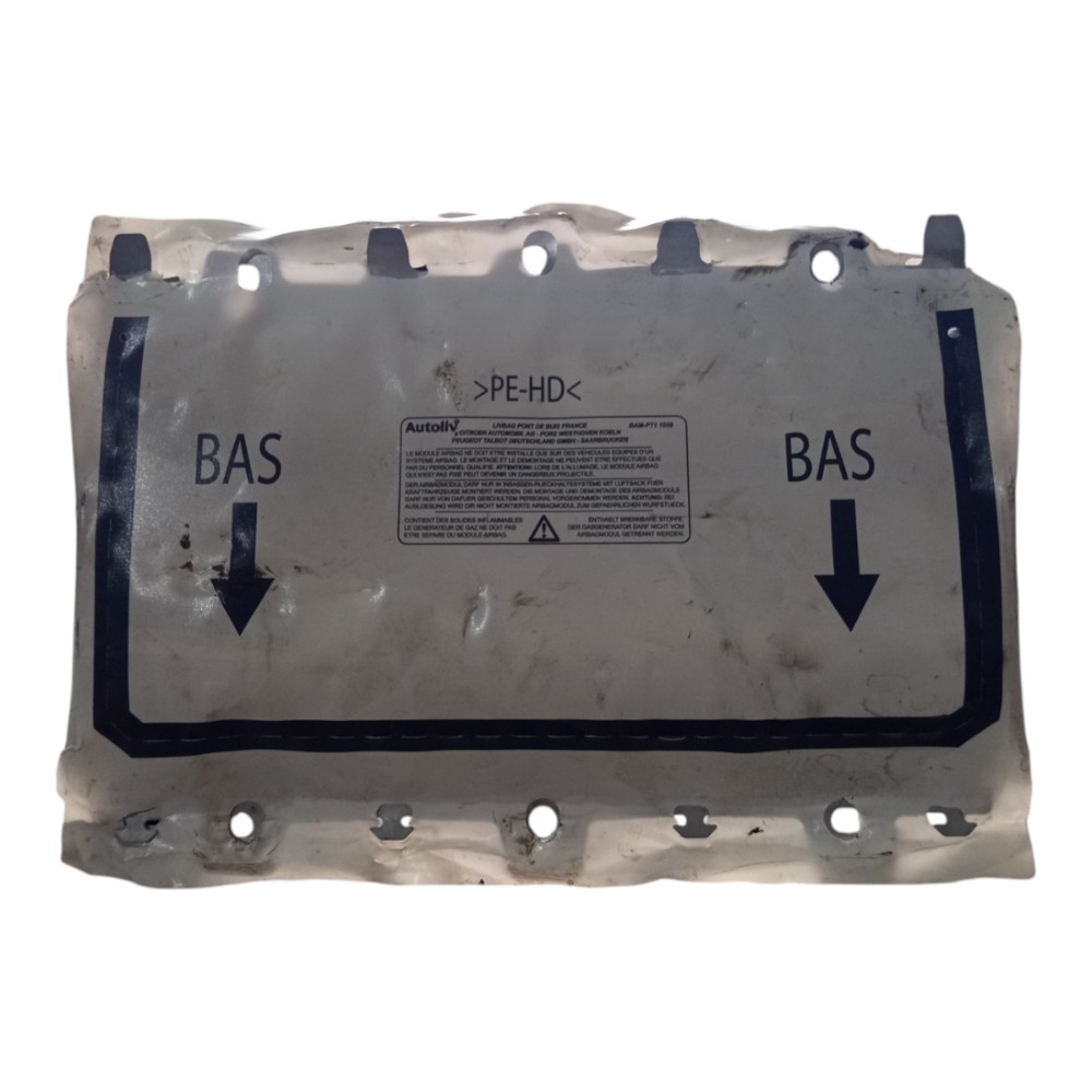 Bolsa airbag painel passageiro Cirroen C4 Pallas 2007 a 2013