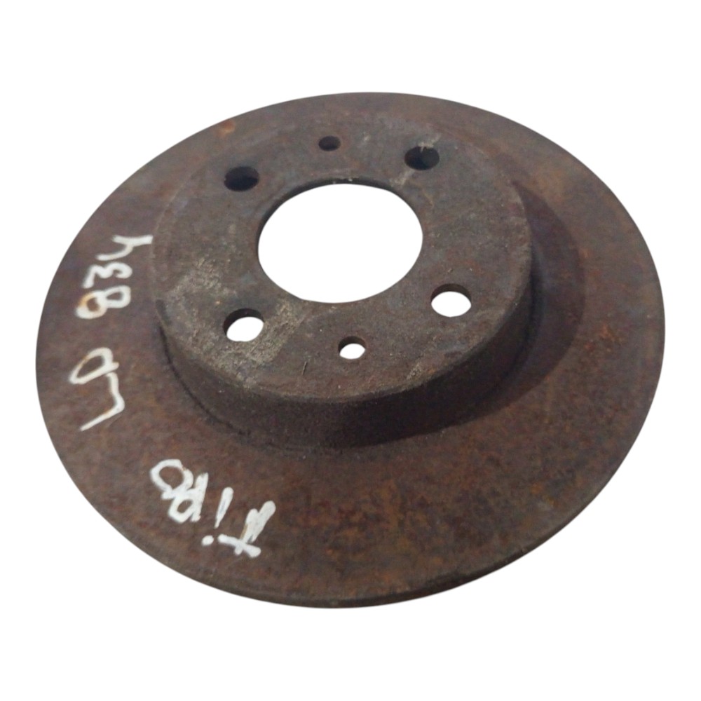 Disco freio dianteiro direito Fiat Tipo 1988 1989 a 1995