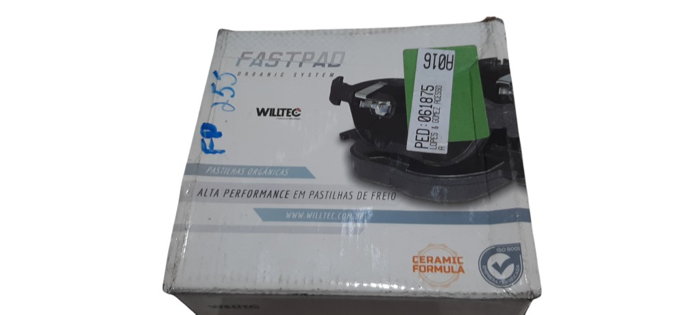 Pastilha Freio Cerâmica Traseiro Jeep Renegade 2015 Fastpad