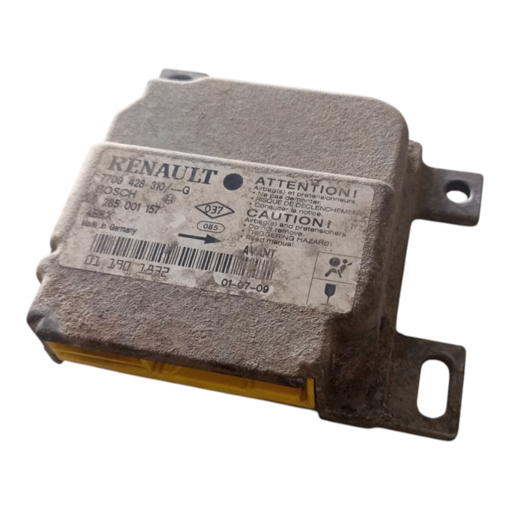 Módulo central Airbag Renault Clio 2000 2001 2002 a 2012