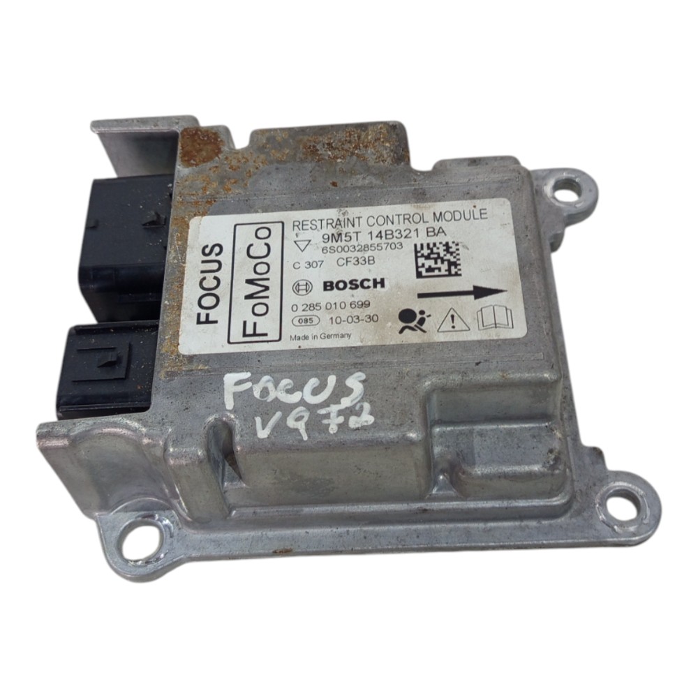 Módulo central airbag acionado Ford Focus 2008 a 2014