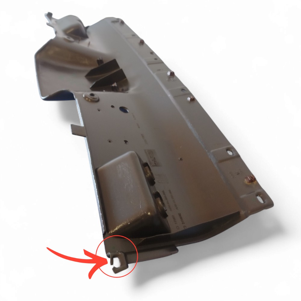 Acabamento Inferior Painel Gm S10 2001 A 2010 Com Detalhe 3