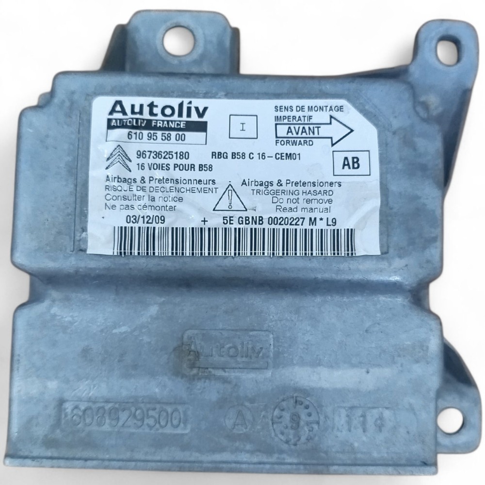 Modulo airbag Citroen C4 Picasso 2008 a 2012 original