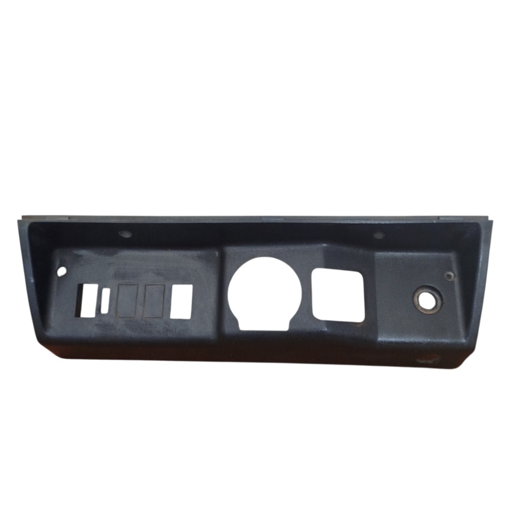 Moldura Inferior Painel Instrumentos Vw Gol Saveiro 1980/86 Preta