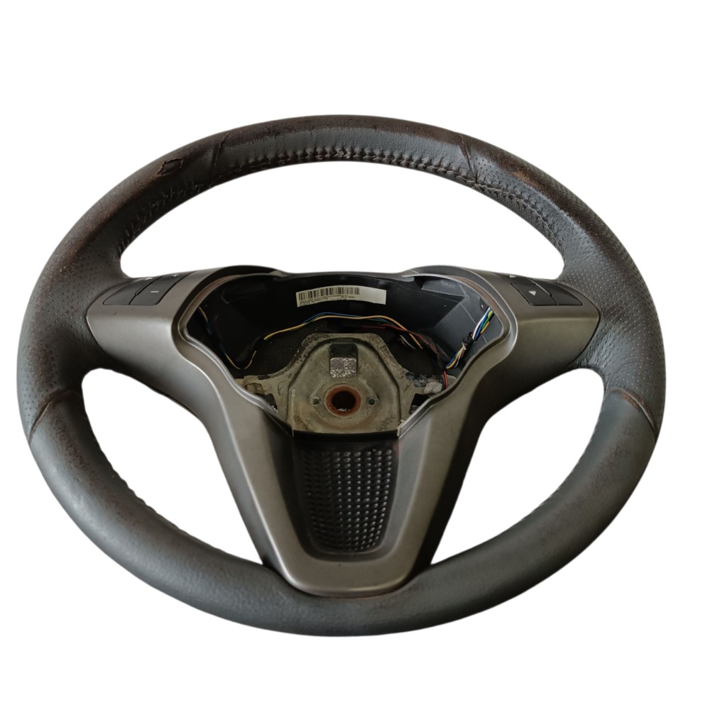 Volante c/comando som FIAT Strada 2011 a 2015 c/detalhes