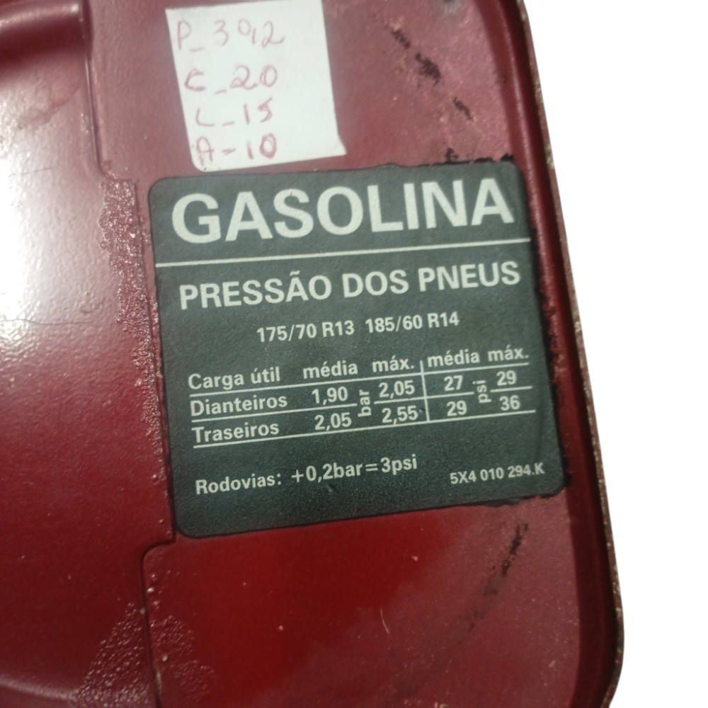 Portinhola Tampa Tanque Vw Gol G3 G4 1999 A 2005 Original 6