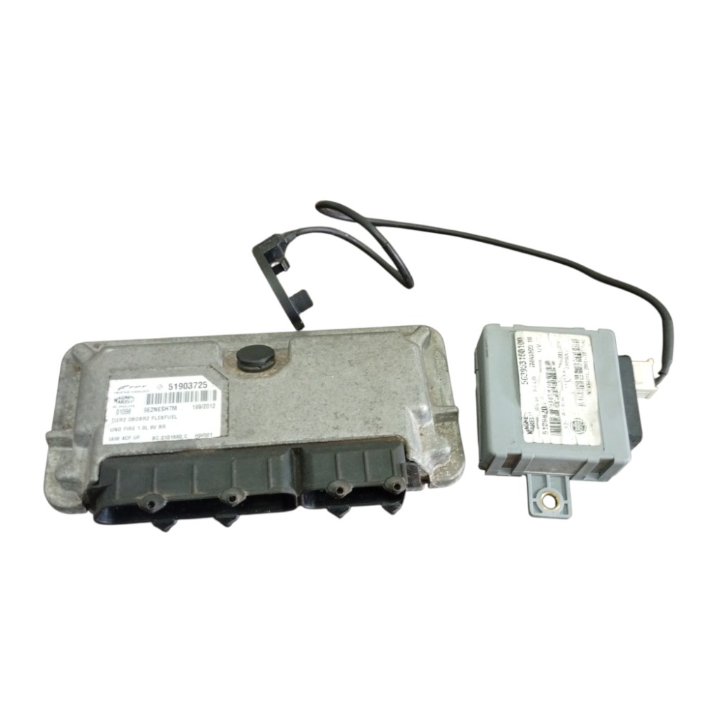 Kit Injeção 1.0 Fiat Siena Uno Palio S/chave 2007 A 2013
