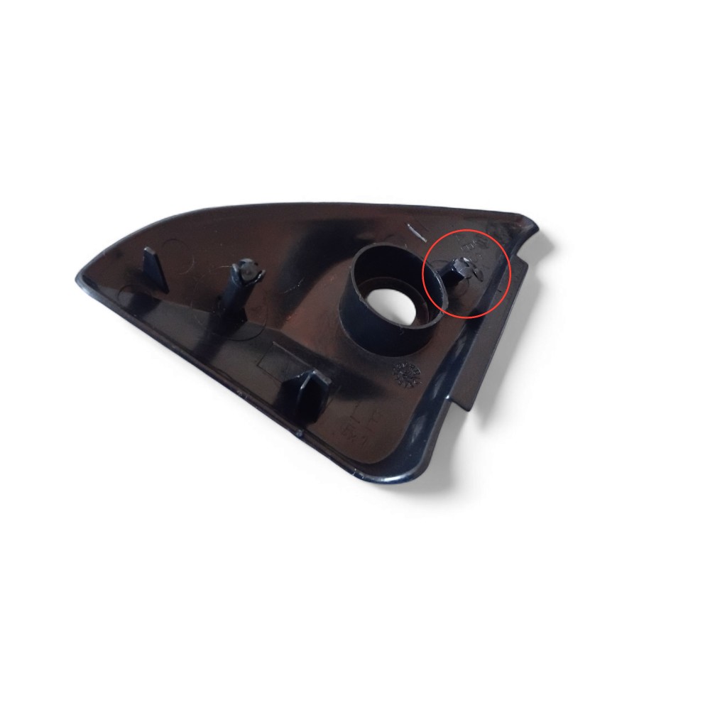 Moldura Interna Retrovisor Esquerdo Fiat Uno Mille 2010 2