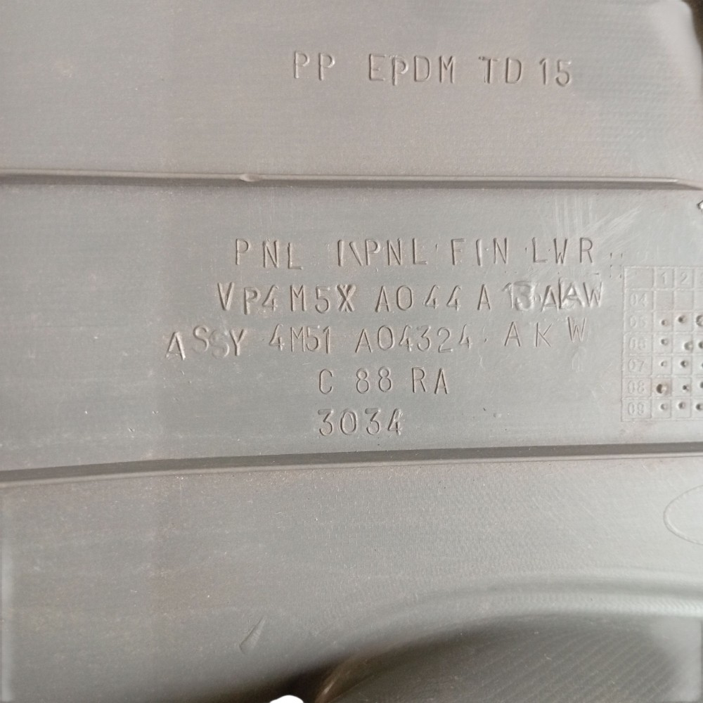 Moldura Porta Treco Ford Focus 2009 A 2013 Original 7