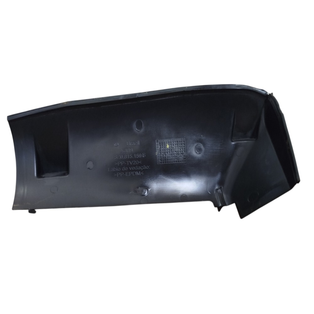 Defletor Capa Entrada Ar Vw Fox Crossfox 2016/2022 Original Preta