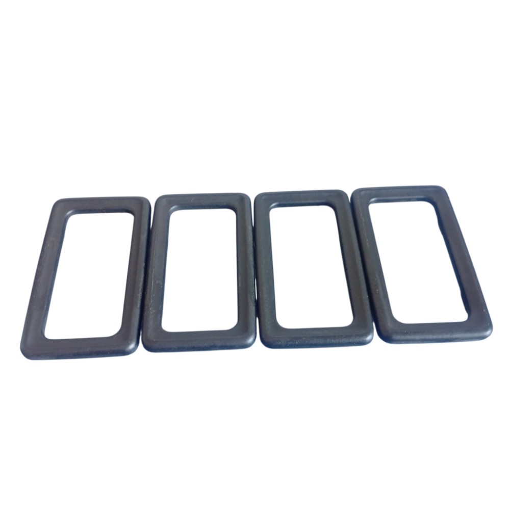 Kit 4 Moldura Maçaneta Interna Fiat Uno 1995 A 2005 Original