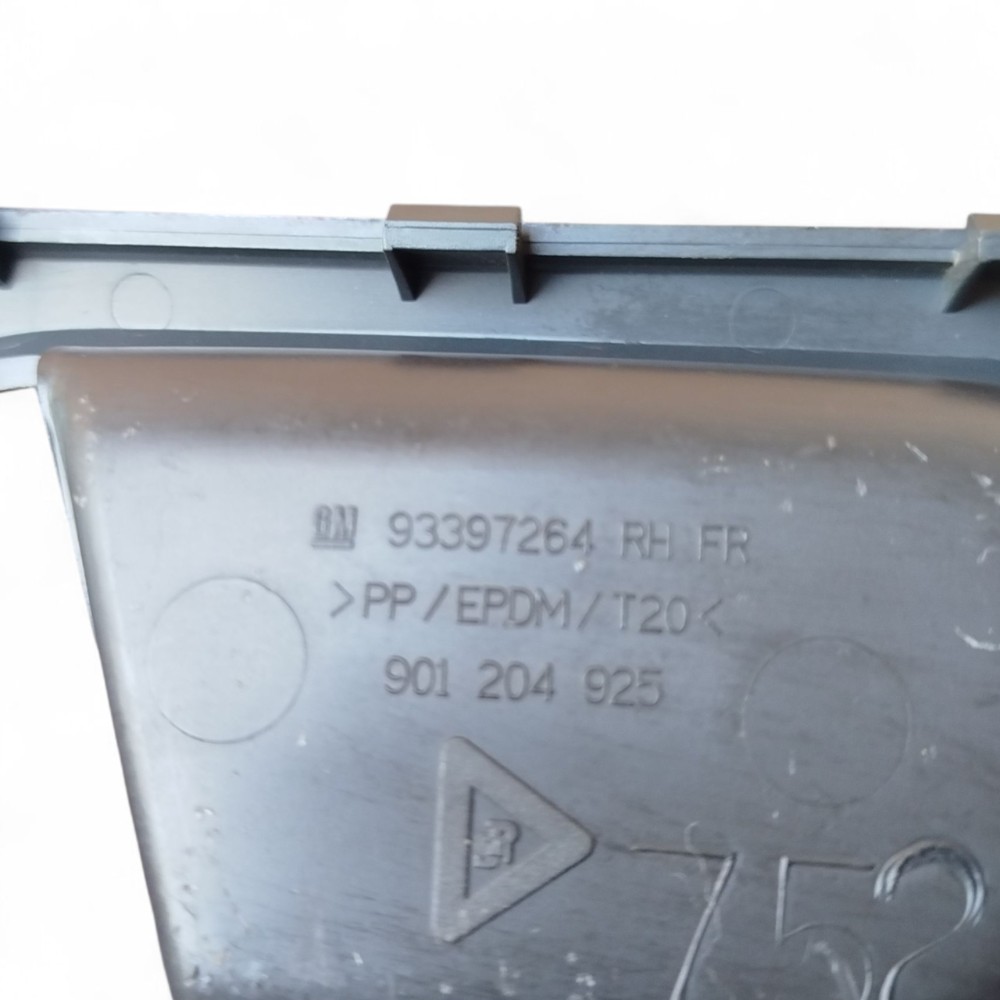 Moldura Maçaneta Interna Esquerda Porta Gm Meriva 2003 2012 6