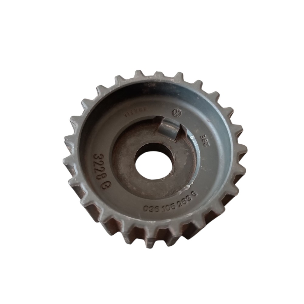 Engrenagem virabrequim polia 1.0 16v para vw gol 1997 a 1999 5