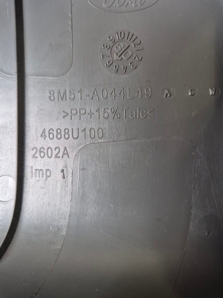 Moldura Freio De Mão Ford Focus 2009 Original 6