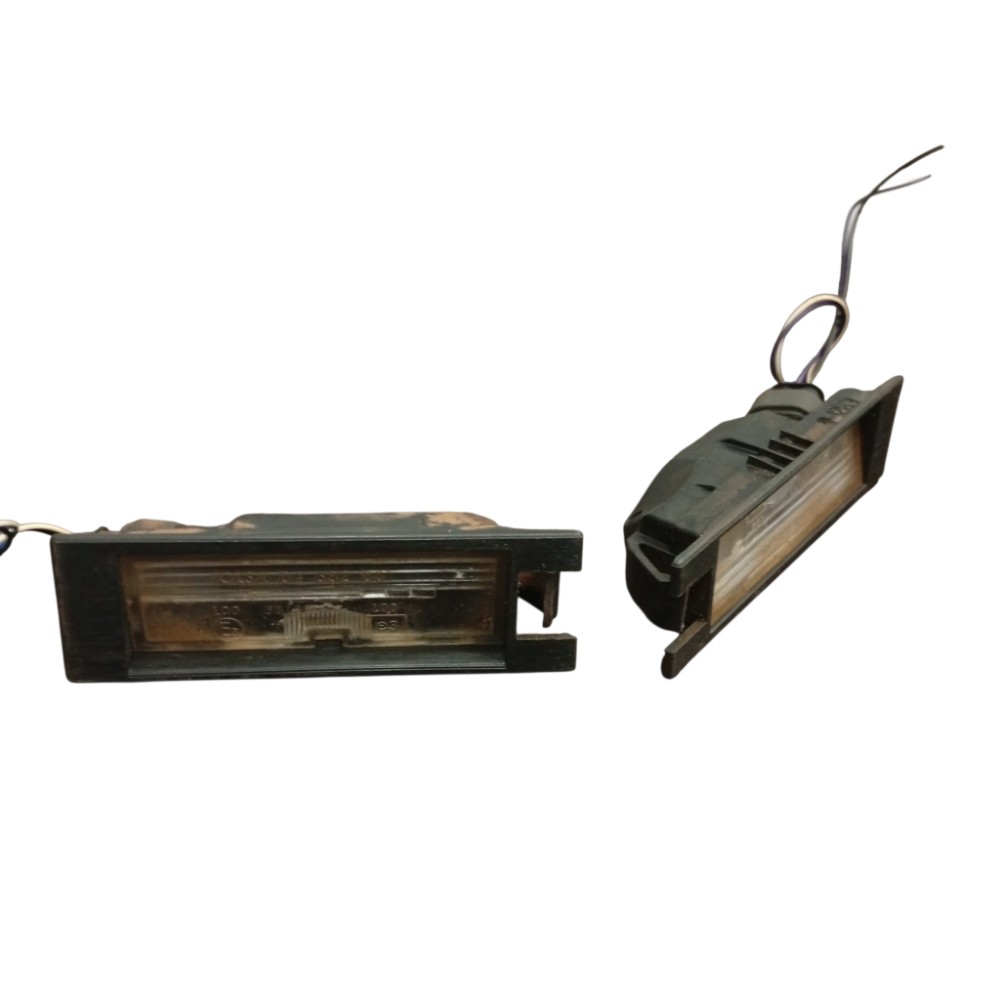 Par lanterna luz placa Fiat Palio UNO Siena 2001 a 2013 5